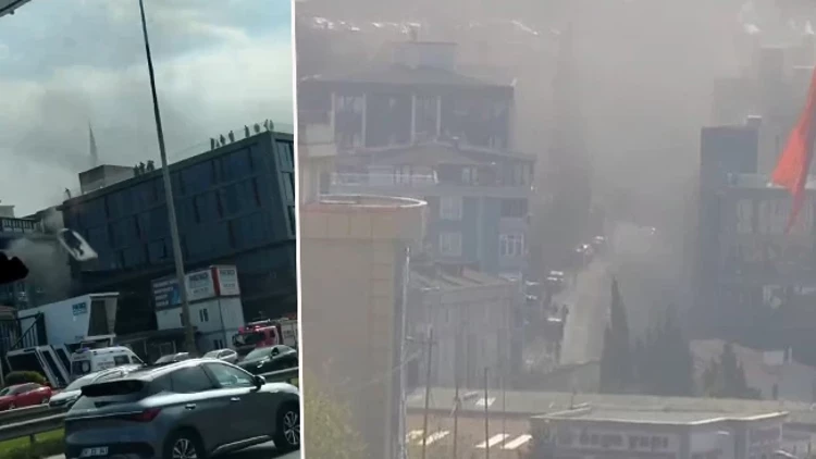 Pendik Esenyalı Mahallesi’nde İş Yerinde Yangın Pendik Esenyalı Mahallesi’nde İş Yerinde Yangın