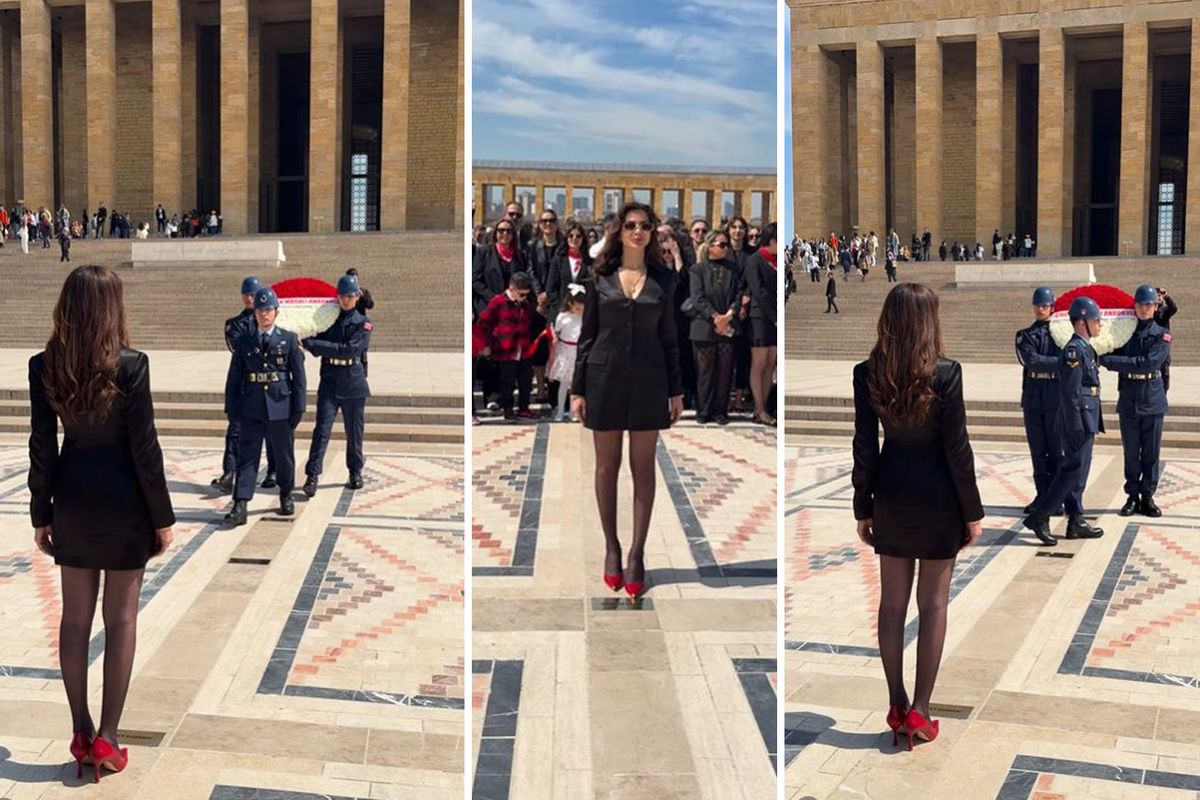 23 Nisan’da Anıtkabir’de Anaokulu Çelengi Tartışma Konusu Oldu 23 Nisan’da Anıtkabir’de Anaokulu Çelengi Tartışma Konusu Oldu