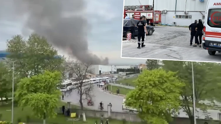 Sakarya Hendek’te Fabrikada Patlama 8 Kişi Yaralandı