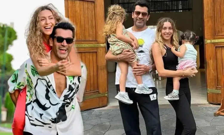 Kenan İmirzalıoğlu’nun Ailesinden Dizi Setine Sürpriz Ziyaret
