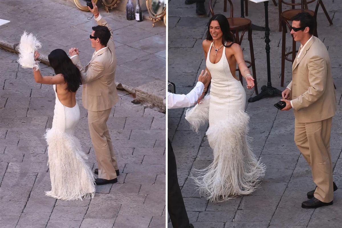 Dua Lipa Ve Callum Turner Palermo’da Evlendi Dua Lipa Ve Callum Turner Palermo’da Evlendi