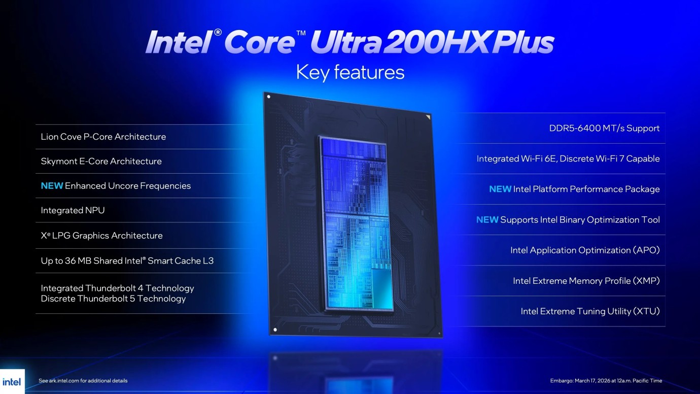 Intel Core Ultra 7 270HX Plus İlk Testlerde Dikkat Çekti! Üst Seviye Modelle Arayı Açtı
