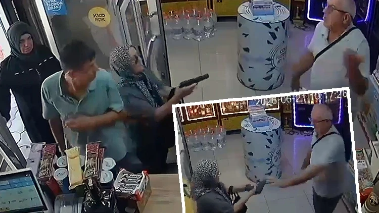 Tekirdağ'da Boşanma Aşamasındaki Eşine Silahlı Saldırı Girişimi! O Anlar Kameraya Yansıdı