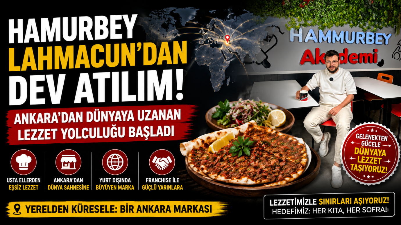 HammurBey Lahmacun İlk Yurt Dışı Franchise Anlaşmasını Şam'da İmzaladı HammurBey Lahmacun İlk Yurt Dışı Franchise Anlaşmasını Şam'da İmzaladı