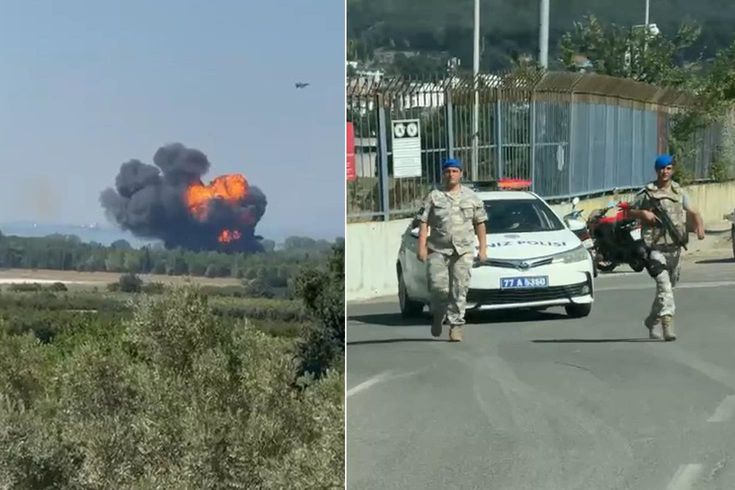 Yalova’da F-16 Düştü: Pilot Son Anda Uçaktan Atlayarak Kurtuldu