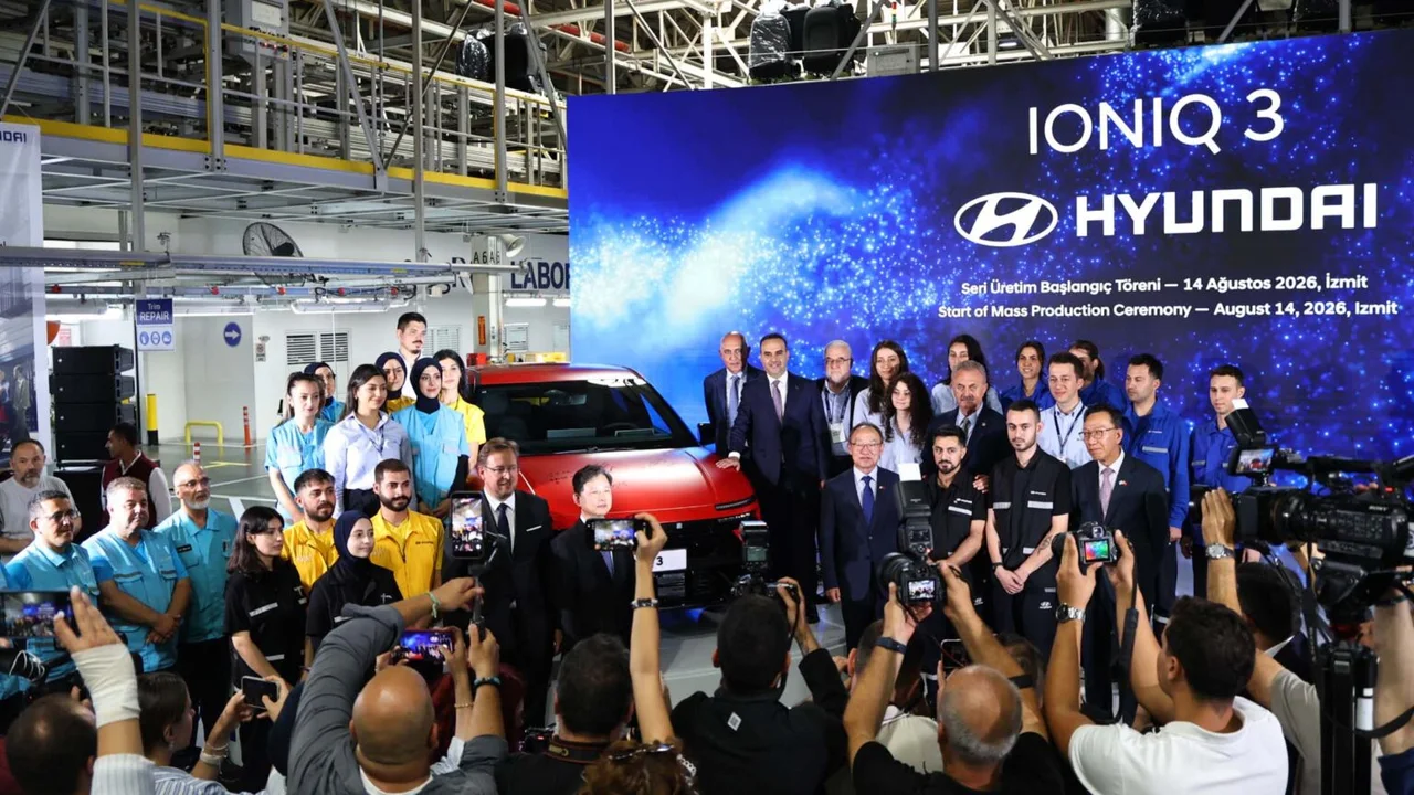 Hyundai IONIQ 3 Üretimi Türkiye’de Başladı! İzmit Fabrikasında Yeni Dönem
