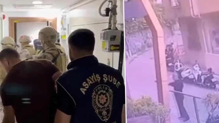 Kağıthane’de İş Yerine Silahlı Saldırı Kamerada! 9 Şüpheli Gözaltına Alındı