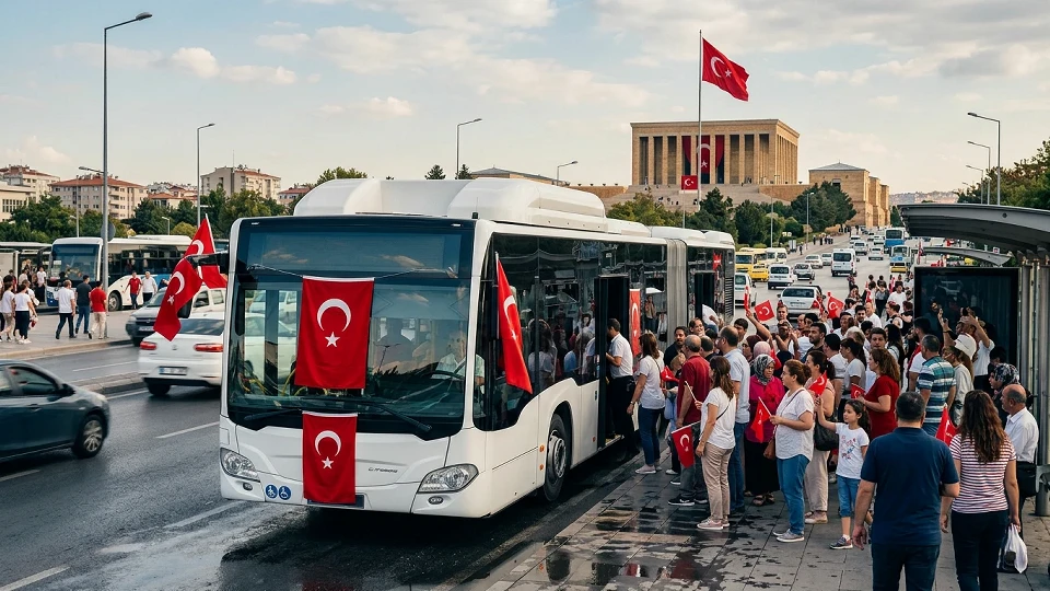 30 Ağustos’ta Ankara Toplu Taşıma Ücretsiz Mi? EGO, Metro Ve ANKARAY Bedava Mı?