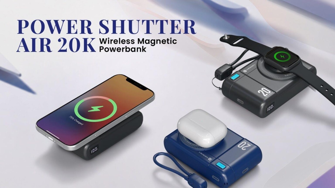 Fotoğraf Makinesi Sanılıyor Ama Powerbank Çıktı: Power Shutter Air 20K Tanıtıldı