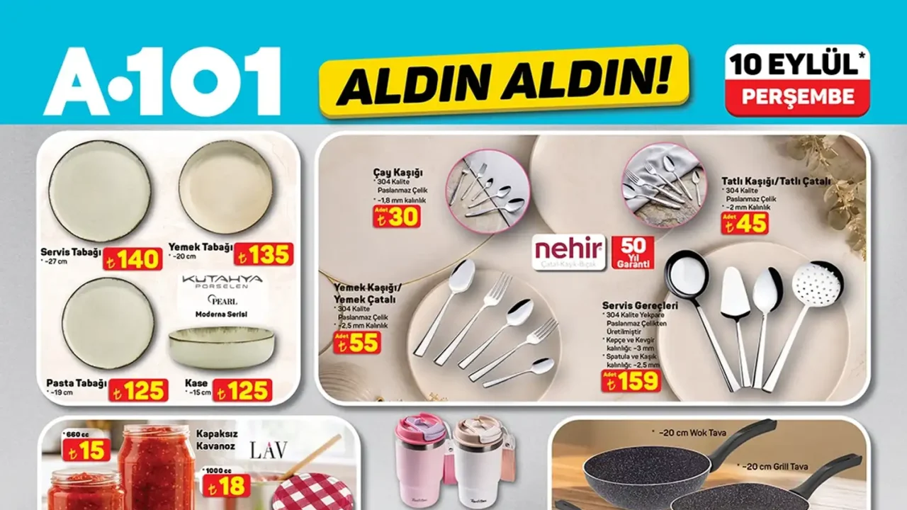 A101 10 Eylül 2026 Aktüel Kataloğunda Neler Var? Samsung TV, Telefon Ve Motosiklet Fiyatları Ne Kadar?