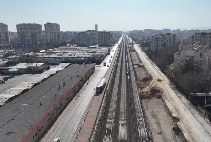 KONYARAY Banliyö Hattı’nın Birinci Etabı 23 Kilometreye Ulaştı KONYARAY Banliyö Hattı’nın Birinci Etabı 23 Kilometreye Ulaştı