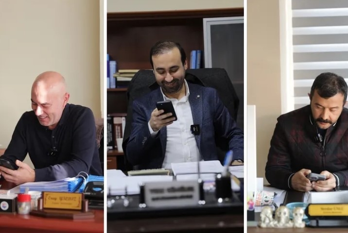 Muğla Dalaman Belediyesi personelinden eşlerine özel sürpriz telefon Muğla Dalaman Belediyesi personelinden eşlerine özel sürpriz telefon