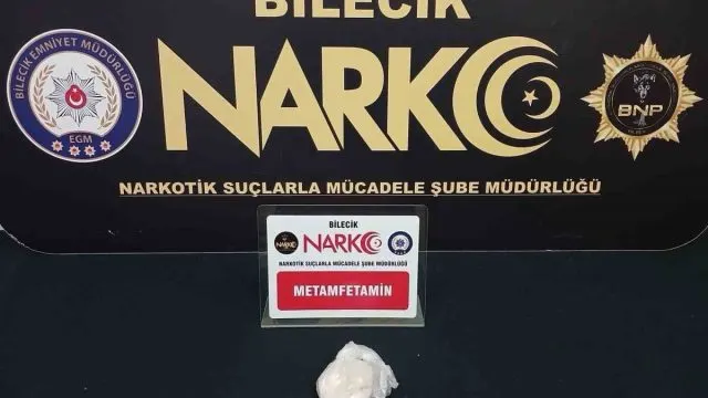 Bilecik'te Narkotik Operasyonunda Metamfetamin Ele Geçirildi