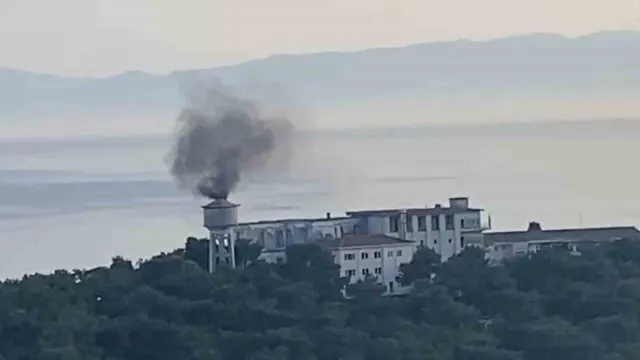 Heybeliada Sanatoryumu’nda Yangın Paniği