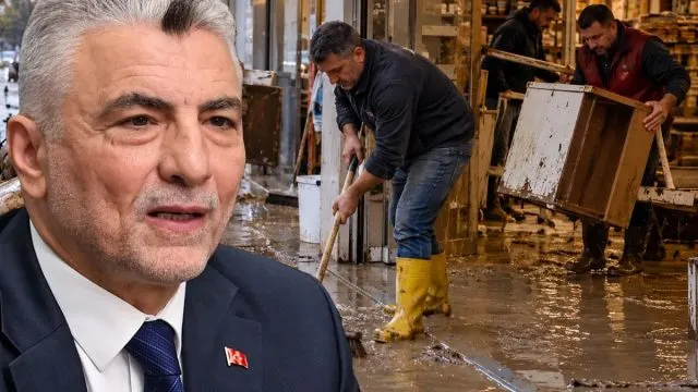İstanbul'da Selden Etkilenen Esnafa 80 Milyon Liralık Destek