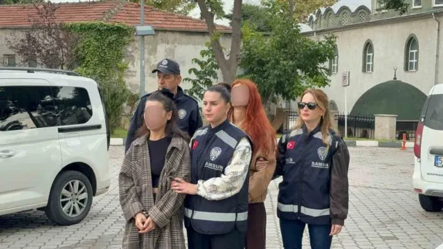 Samsun İlkadım'da 3 Kız Kardeş Adliyeye Sevk Edildi