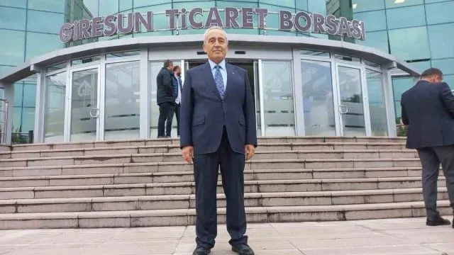 Giresun Ticaret Borsası’nda Hamza Bölük Yeniden Başkan