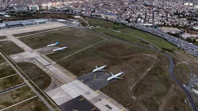 Onur Air Uçakları Atatürk Havalimanı’nda Atıl Kaldı