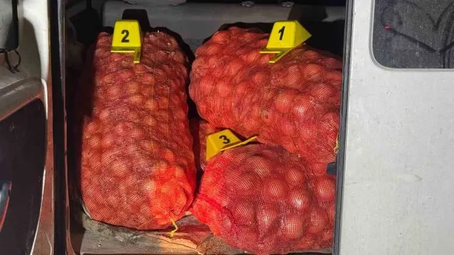 Afyonkarahisar Emirdağ'da 250 Kilogram Soğanla Yakalanan 2 Şüpheli Gözaltında