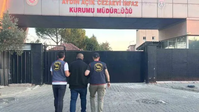 Aydın Efeler'de 17 Yıl 6 Ay 19 Gün Cezalı Hükümlü Jasat Tarafından Yakalandı