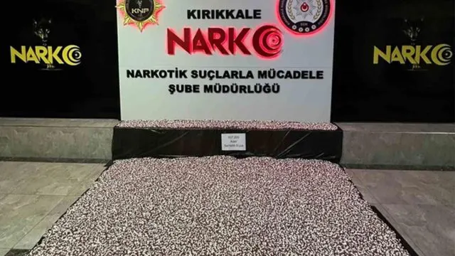 Kırıkkale Merkezli Operasyonda 107 Bin 200 Sentetik Hap Ele Geçirildi