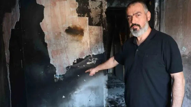 Antakya’da Altı Aydır Temizlenmeyen Yangın Dairesi Apartmanı Zorluyor