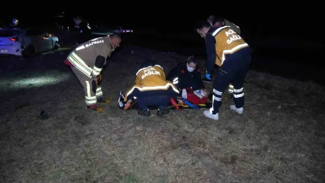 Edirne-Havsa Yolunda Takla Atan Otomobilde 3 Yaralı