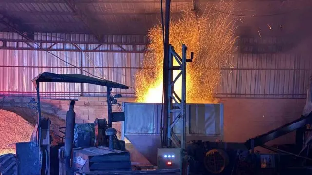 Melikgazi’de Kereste Fabrikasındaki Yangın Söndürüldü