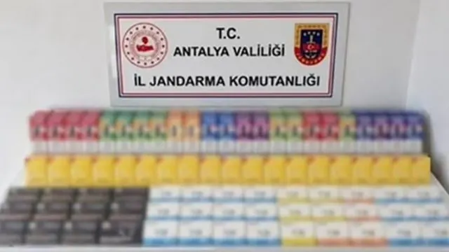 Antalya'da Aksu Ve Alanya'da Kaçak Tütün Operasyonu