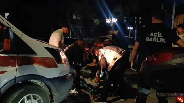 Tekirdağ'da Kavşakta Çarpışan Motosikletin Sürücüsü Yaralandı Tekirdağ'da Kavşakta Çarpışan Motosikletin Sürücüsü Yaralandı