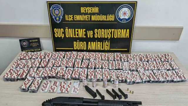 Konya Beyşehir'de Uyuşturucu Operasyonunda 5 Şüpheli Gözaltına Alındı