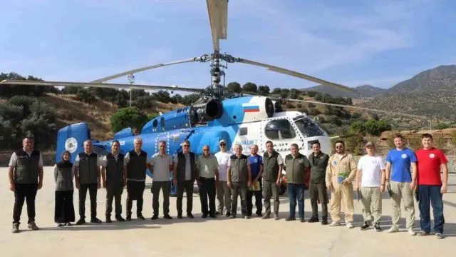 Muğla’da Hava Ekibi Personeline Yangın Sezonu Teşekkürü