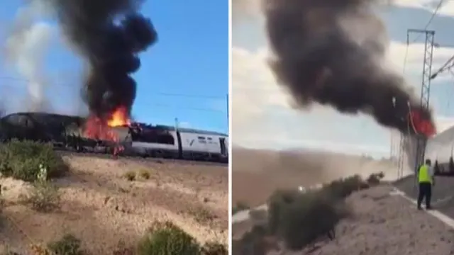 Madrid-Barselona Hızlı Treninde Yangın: 283 Yolcu Tahliye Edildi Madrid-Barselona Hızlı Treninde Yangın: 283 Yolcu Tahliye Edildi