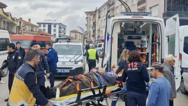 Çorum Alaca'da Otomobilin Çarptığı Yaya Yaralandı