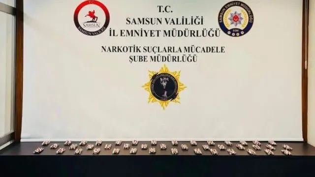 Canik'te 2 Bin 352 Sentetik Ecza Ele Geçirildi
