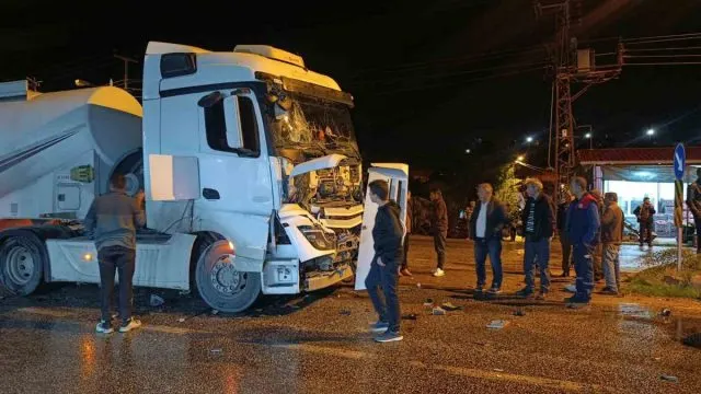 Doğanşehir’de Üç Araçlı Kazada Yaralanan Olmadı