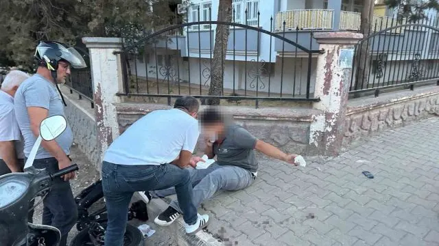 Adıyaman'da Elektrikli Bisiklet Duvara Çarptı: 1 Yaralı