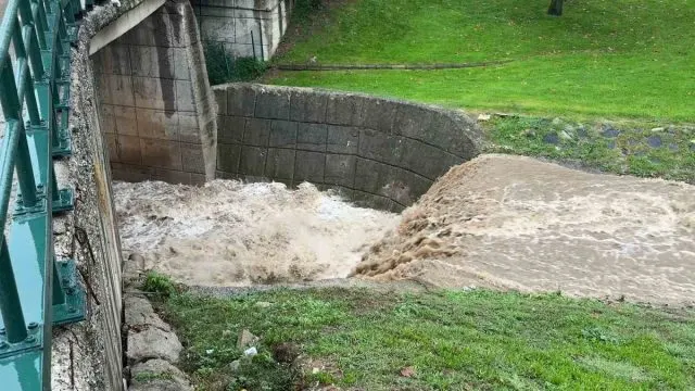 Bursa'da Kaplıkaya Deresi'nde Sağanak Sonrası Debi Artışı Bursa'da Kaplıkaya Deresi'nde Sağanak Sonrası Debi Artışı