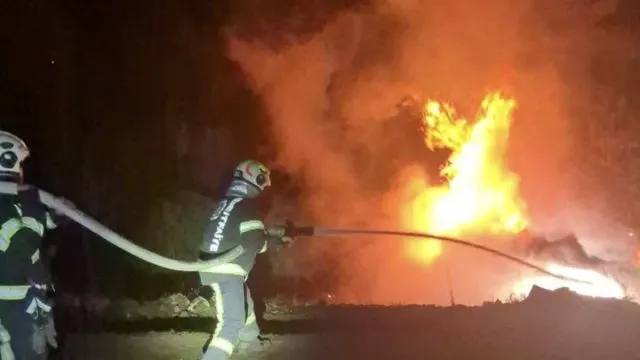 Acıpayam’da Takla Atan Otomobil Alevlere Teslim Oldu