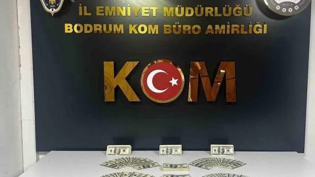 Bodrum'da Sahte Dolar Soruşturmasında M.y. Tutuklandı Bodrum'da Sahte Dolar Soruşturmasında M.y. Tutuklandı