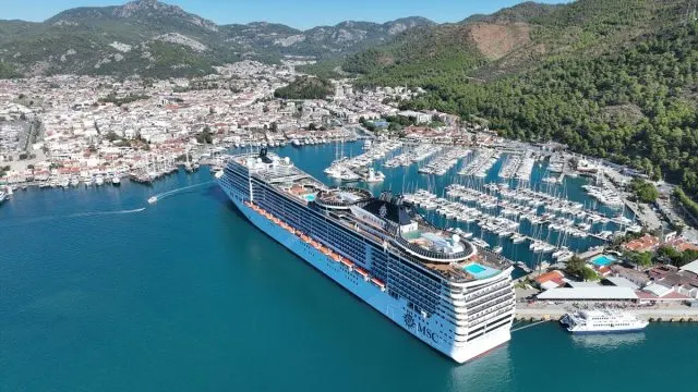 Msc Divina Marmaris’e 3 Bin 843 Turistle Uğradı Msc Divina Marmaris’e 3 Bin 843 Turistle Uğradı