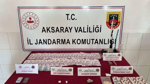 Aksaray’a Uyuşturucu Sevkiyatına Jandarma Engeli