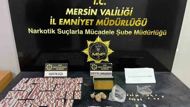 Mersin'de Uyuşturucu Operasyonunda 2 Şüpheli Tutuklandı