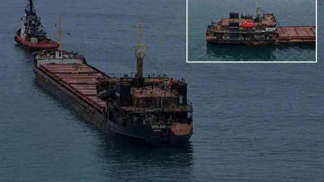 Hasarlı Volga-4007 Trabzon Açıklarında Görüntülendi