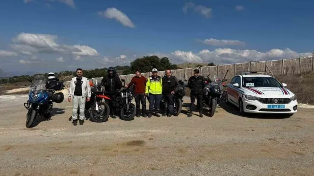 Bilecik'te Jandarma Denetiminde 62 Motosiklet Kontrolden Geçti