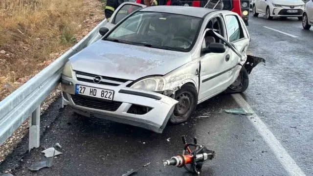 Gölbaşı-Kahramanmaraş Yolunda Dört Araçlı Kazada 4 Yaralı