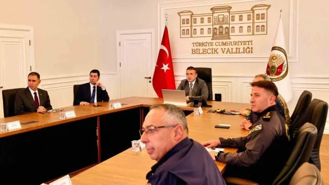 Bilecik'te Güvenlik Gündemi Vali Sözer Başkanlığında Ele Alındı
