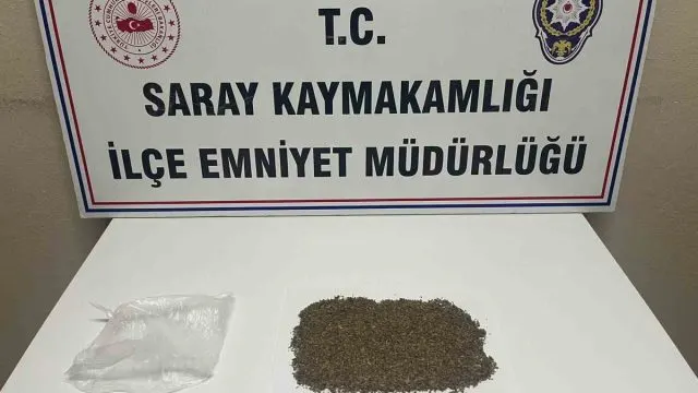 Saray’da İki Ayrı Olayda 32,5 Gram Bonzai Ele Geçirildi