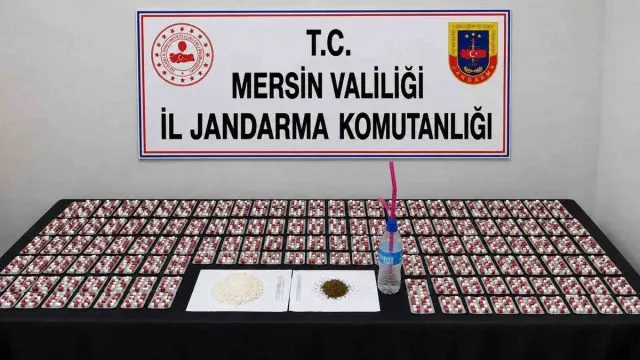 Yenişehir'de Ev Baskınında Bin 256 Sentetik Hap Ele Geçirildi