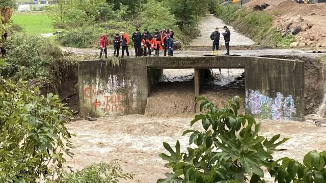 Başiskele’de Kiraz Çayı’nda Kayıp Kişi İçin Arama Başlatıldı